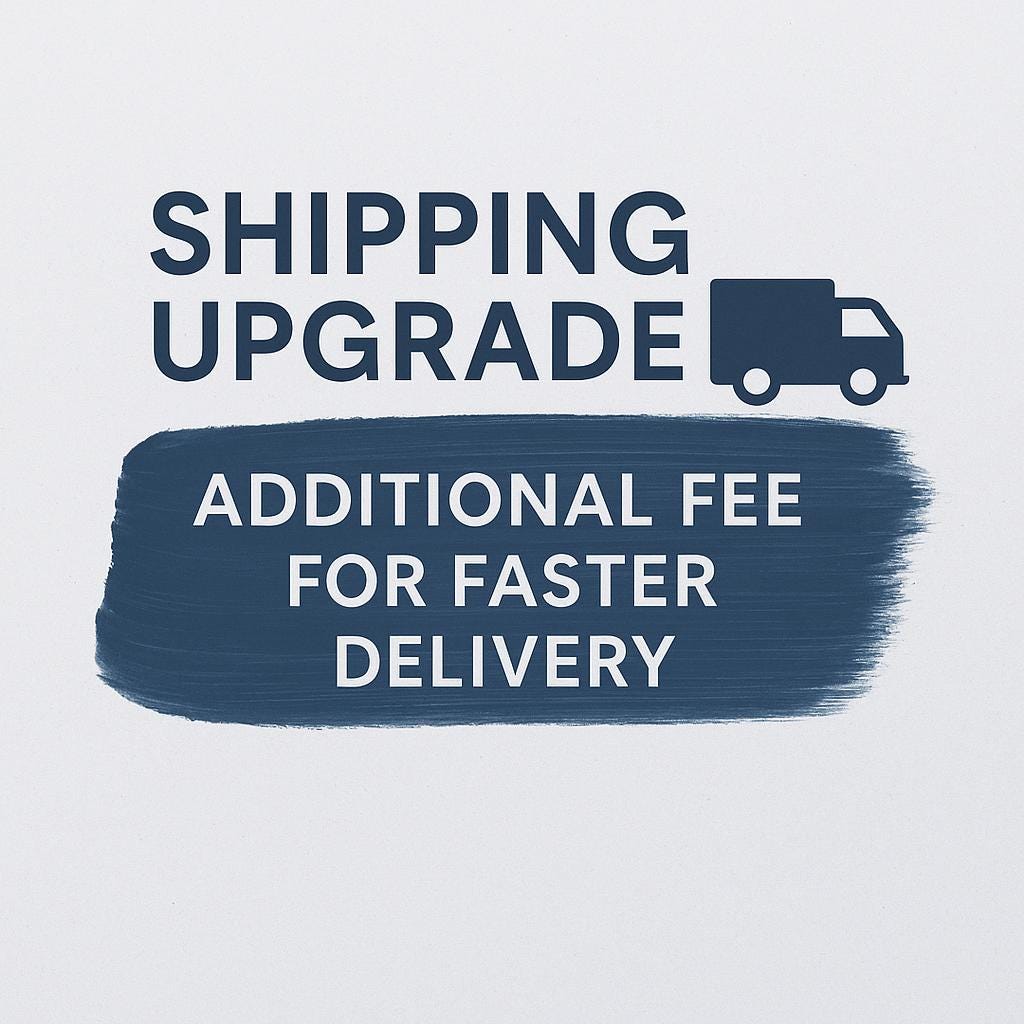 Rush Order & Express Shipping Upgrade | Priority Painting and Fast Delivery | Custom Hand-Painted Jacket Upgrade