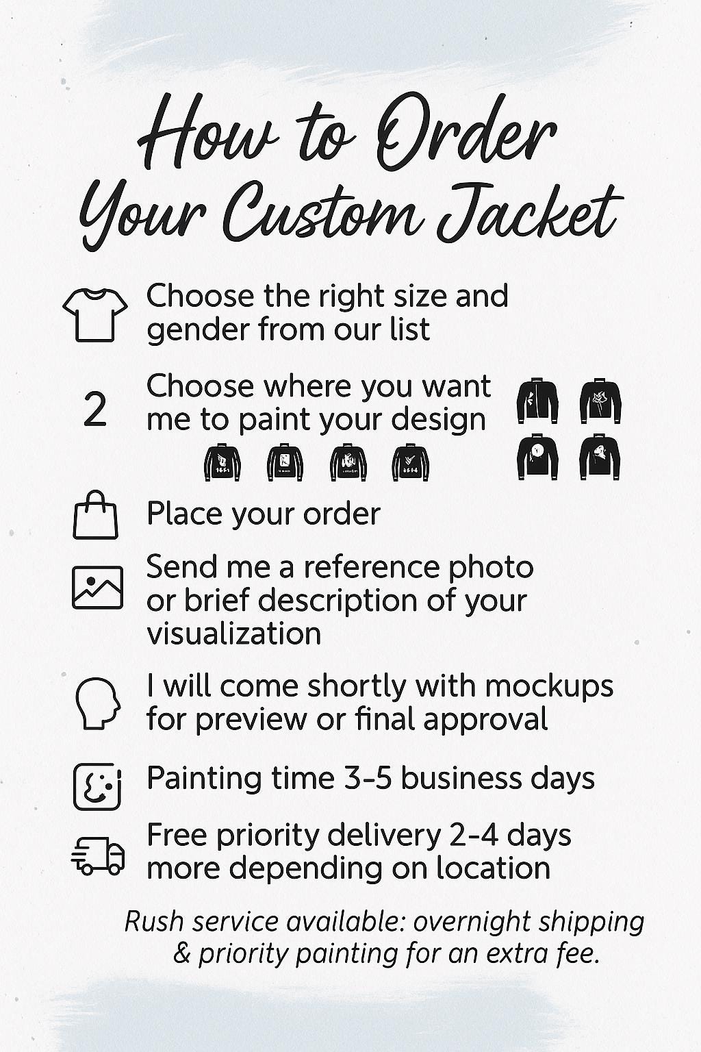 Hand Painted Portrait Leather Jacket – Custom Rock Star Art